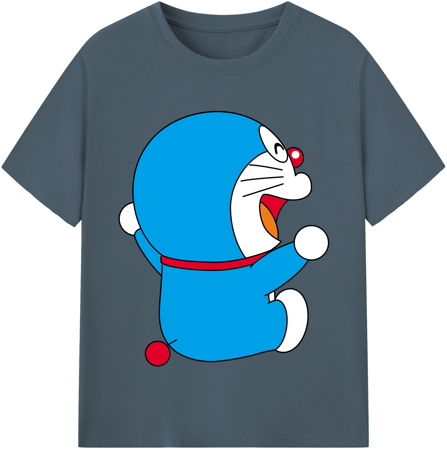 （画像用） ドラえもん Doraemon 綿100％半袖Tシャツ（フロントプリント）